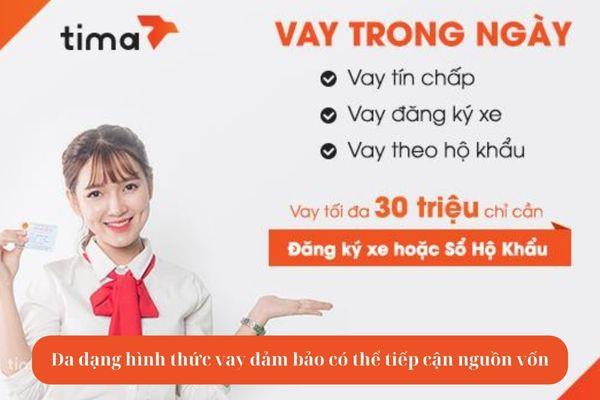 Với nhiều hình thức vay đảm bảo bạn có thể tiếp cận nguồn tài chính phù hợp